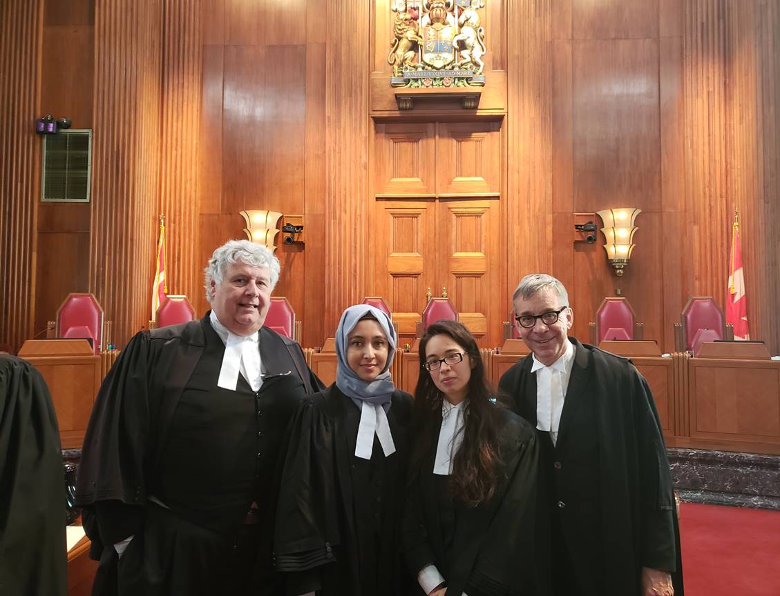 Our Team at the Supreme Court of Canada