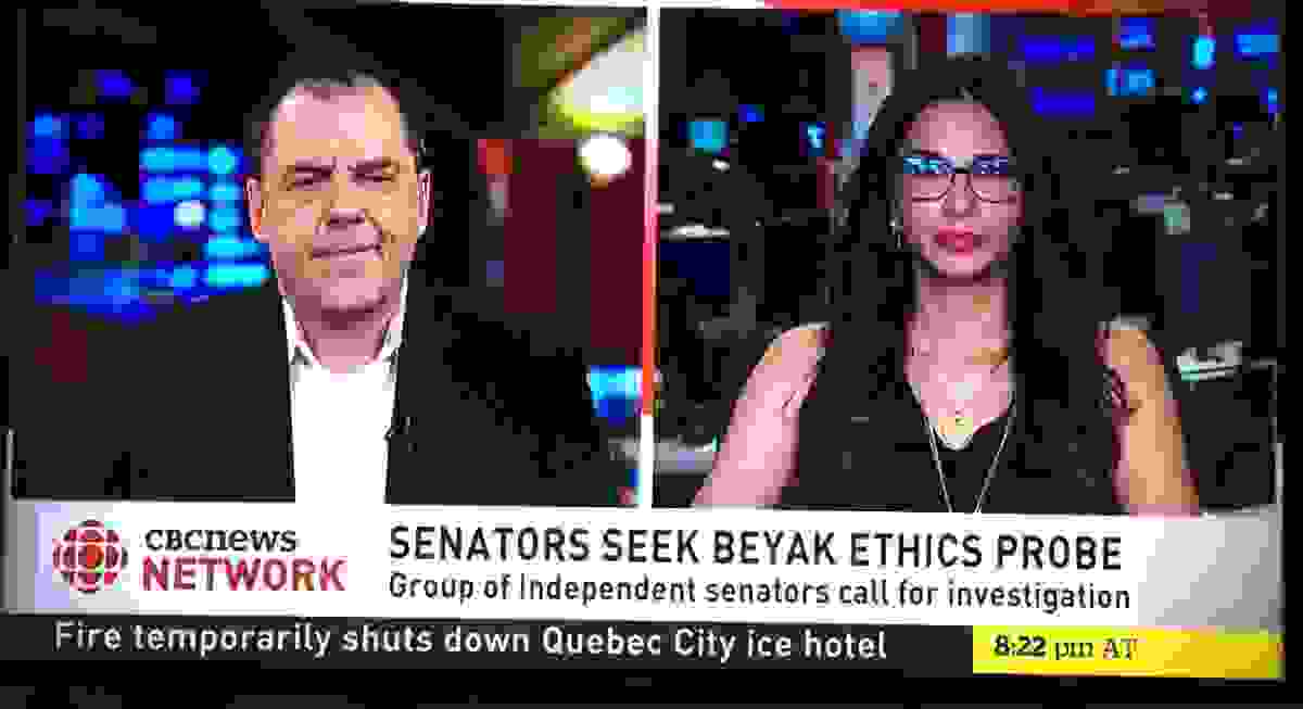 Senators Seek Beyak Ethics Probe