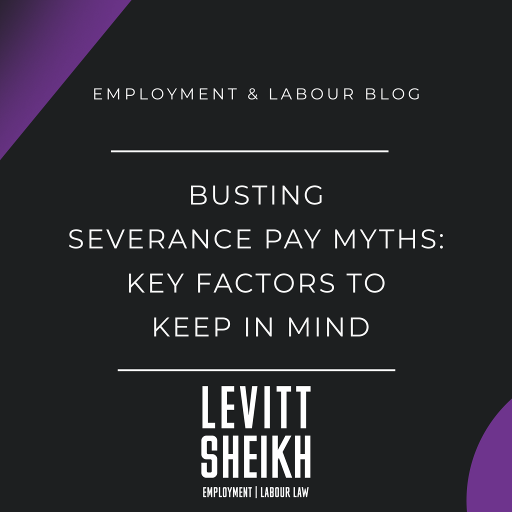 Busting Severance Pay Myths: Key Factors To Keep In Mind