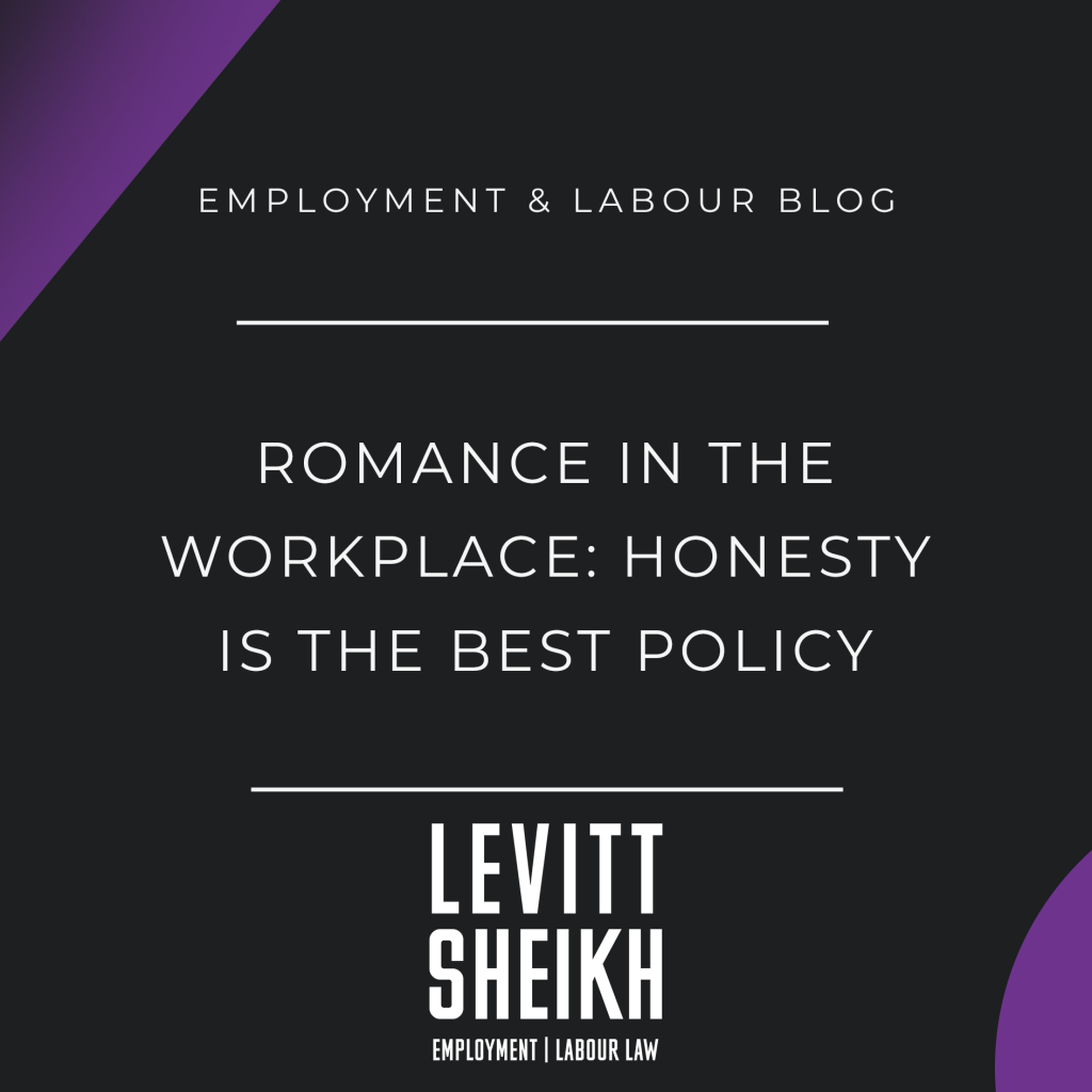 Romance In the Workplace: Honesty Is the Best Policy