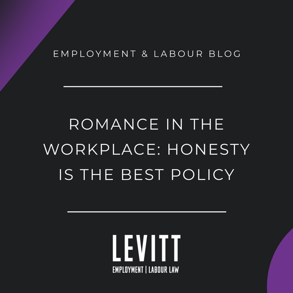 Romance In the Workplace: Honesty Is the Best Policy