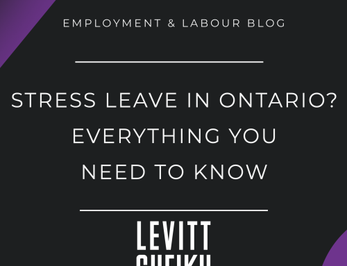 Stress Leave in Ontario? Everything you need to know