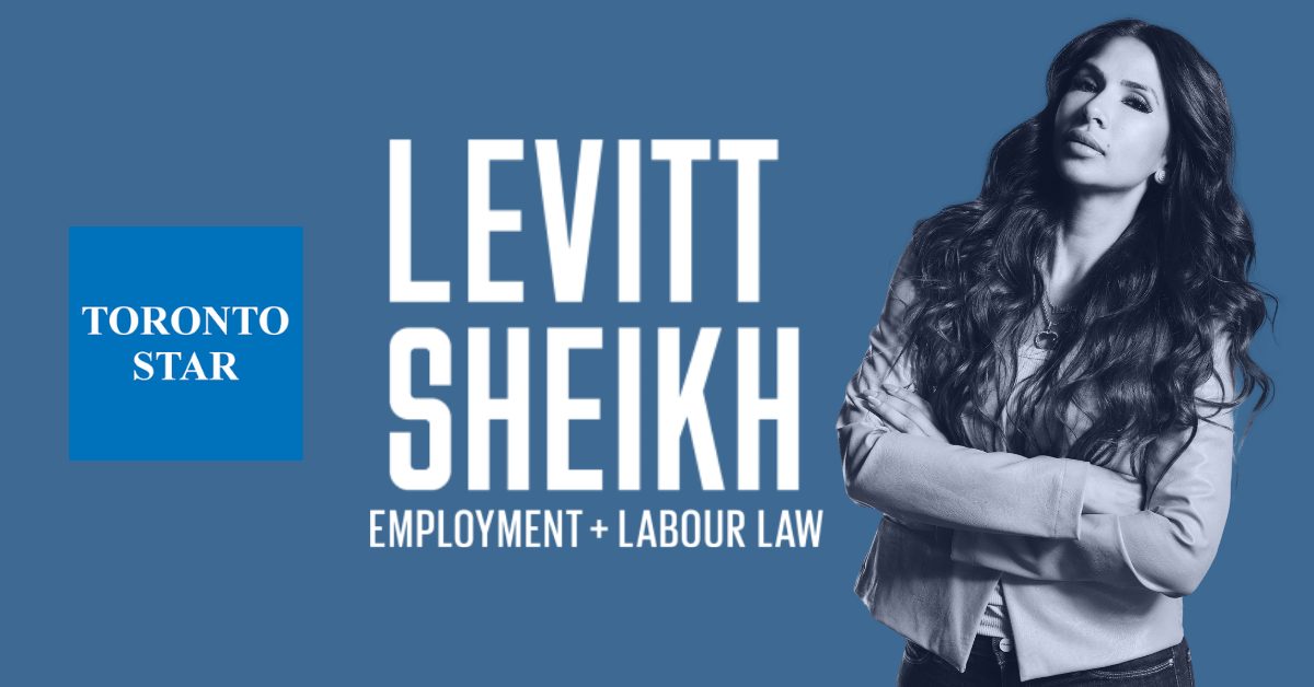 LevittSheikh Toronto Star