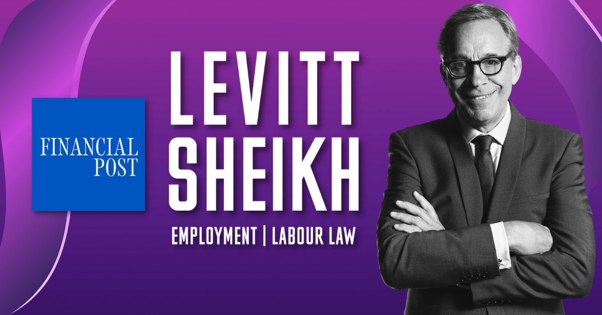 LevittSheikh - Financial Post