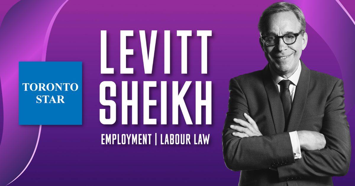 LevittSheikh - Toronto Star