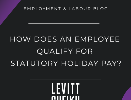 How Does an Employee Qualify for Statutory Holiday Pay?