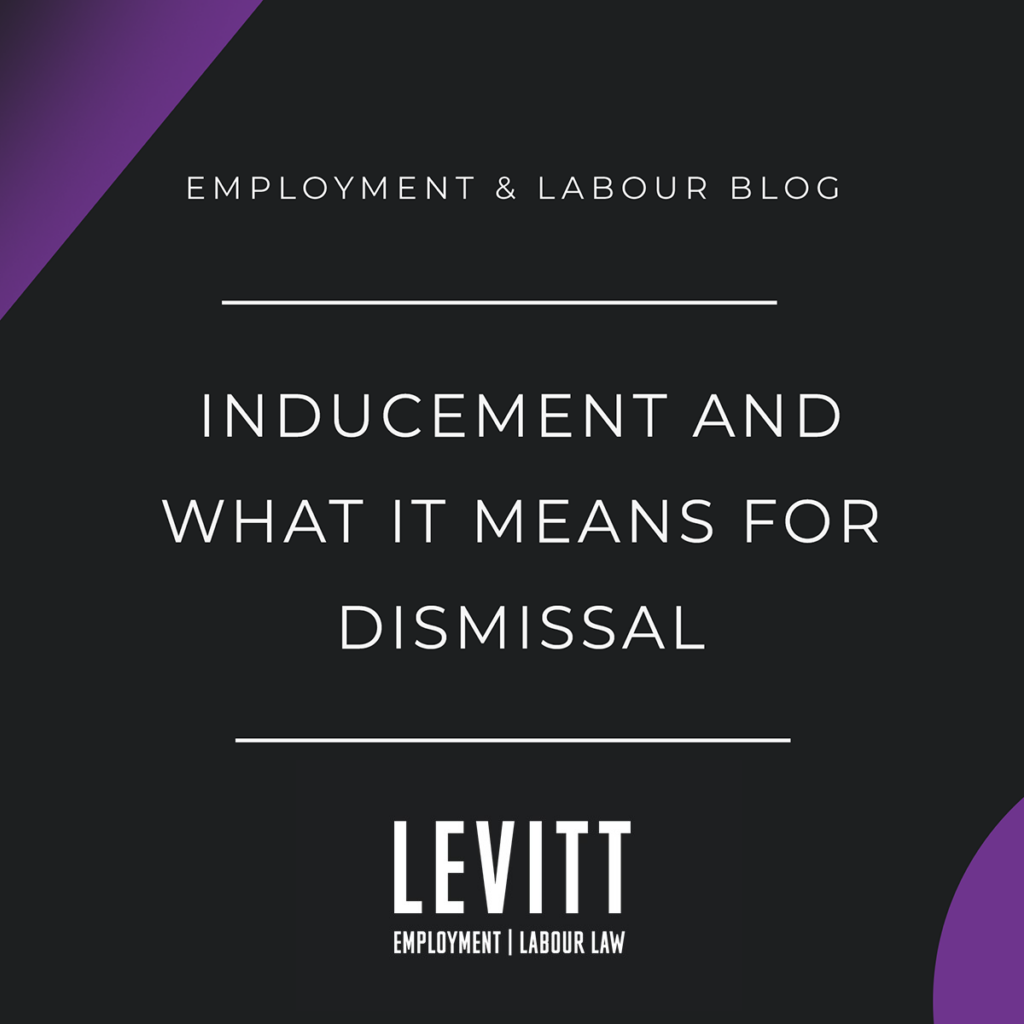 Inducement and What it Means for Dismissal