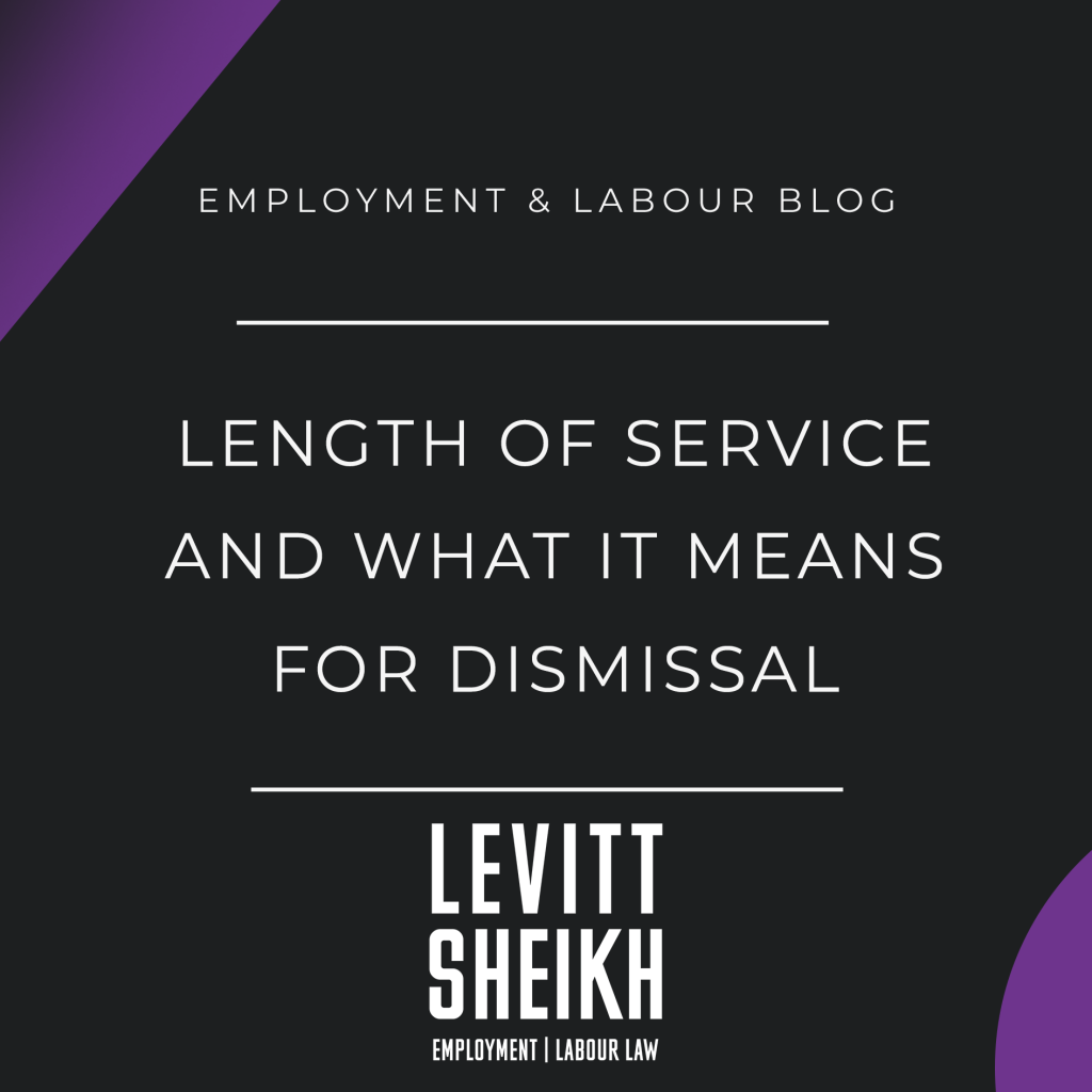 Length of Service and What it Means for Dismissal