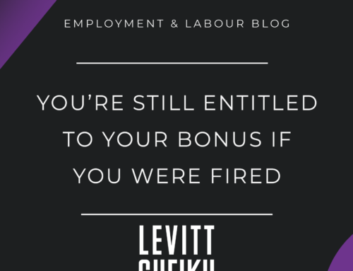 Am I Entitled to My Bonus if I Was Fired?